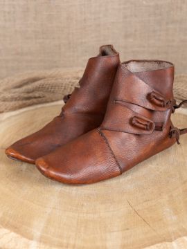 Chaussure viking Jorvik cousues, marron 40
