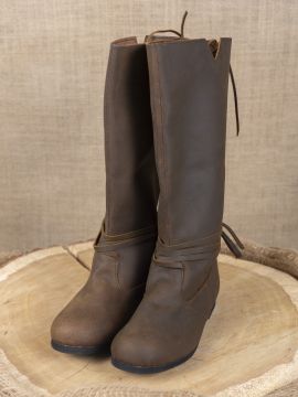 Bottes Viking Ole en nubuck marron