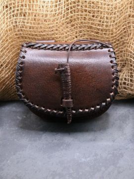 Petit sac banane en cuir