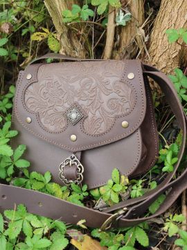 Sac bandoulière Escudero marron