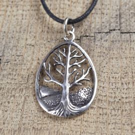 L'arbre de vie celtique en argent