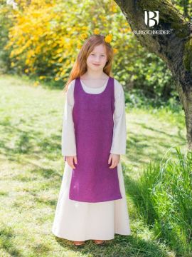 Ensemble robe Ylvi et chasuble Ylva 152 | vert mousse