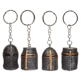 Porte-clés casque de chevalier