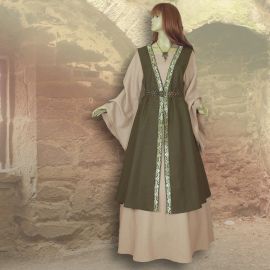 Ensemble Alma en sable et vert olive