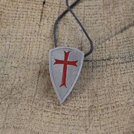 Pendentif bouclier des Templiers