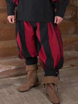 Pantalon lansquenet rouge/noir XXXL