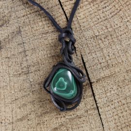 Pendentif malachite