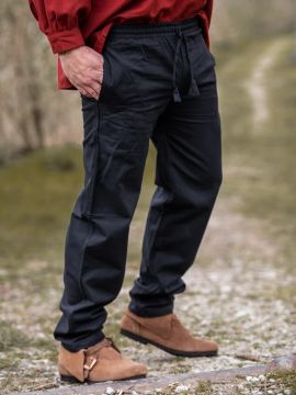 Pantalon médiéval noir