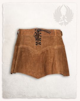 Jupe Nuala en daim marron
