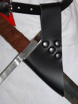 Sangle de maintien pour épée, noire