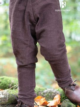 Pantalon pour enfant Ragnarsson, marron 116