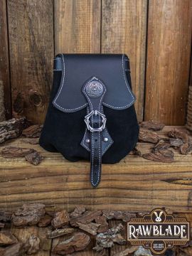 Sac de ceinture celtique Korollu en noir