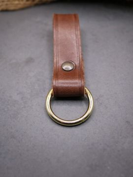 Anneau de ceinture marron