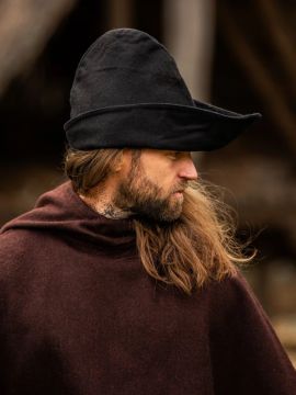Chapeau de Robin des Bois en noir