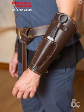 Brassards en cuir D&D Rogue marron