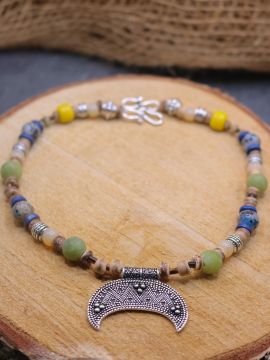 Chaîne de fibule "Lune" argent