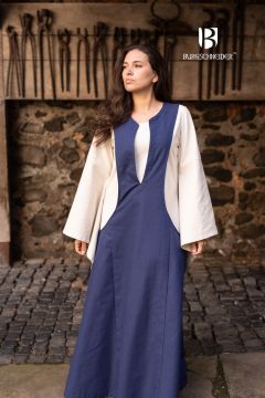 Surcot Leonora bleu marine