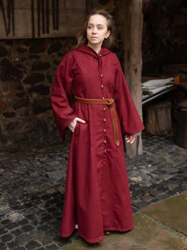 Manteau Tuala, rouge