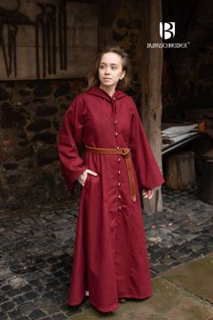 Manteau Tuala, rouge