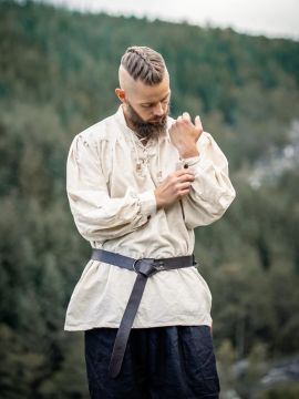 Chemise médiévale écrue M