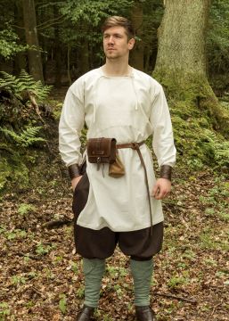 Reproduction Tunique Viking Viborg, en écru