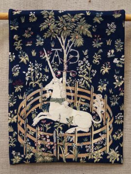 Tapisserie licorne captive