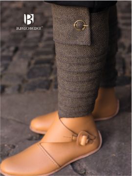 Bandes à enrouler Asgar, en vert olive et gris