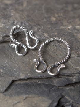 Crochet de chaîne en argent