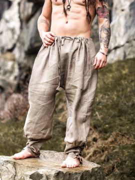Pantalon Viking Wodan, gris pierre
