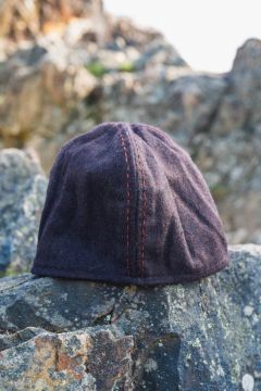 Bonnet viking Sjarden en laine, marron L/XL  58-60