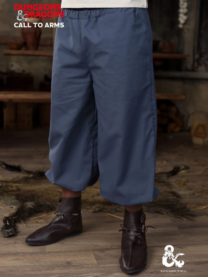 Pantalon de moine bleu