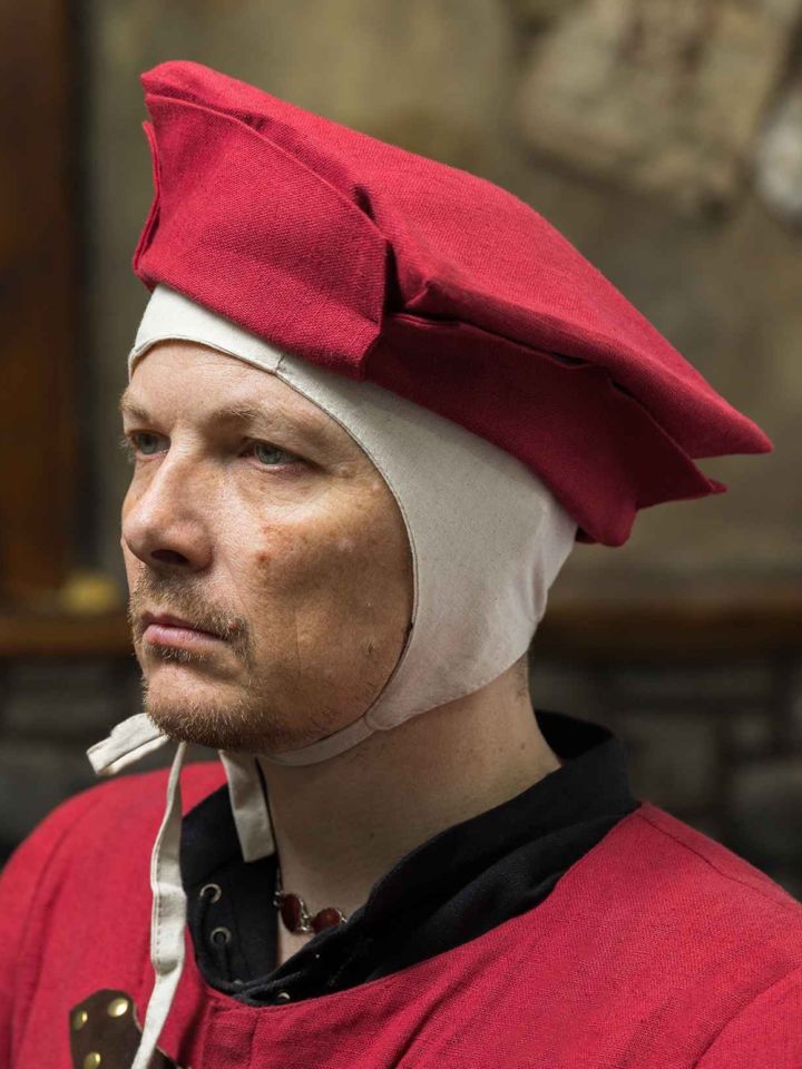 Warhammer Armoury Chapeau impérial de type B rouge foncé