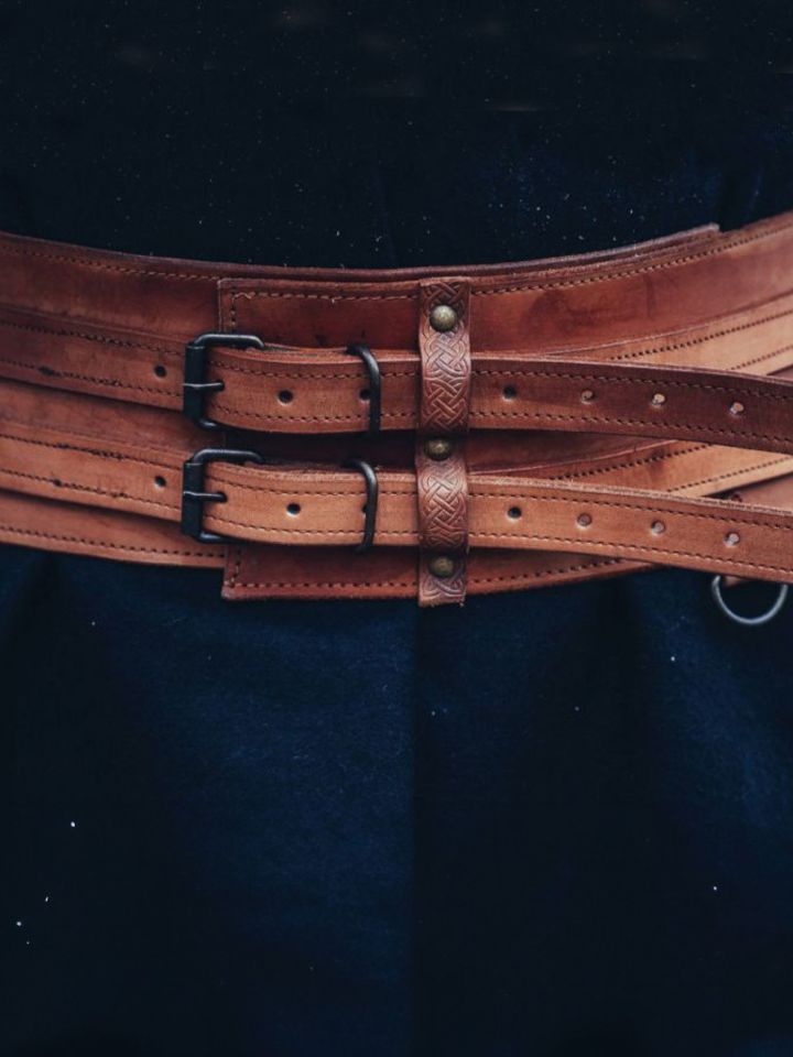 Ceinture Viking marron clair