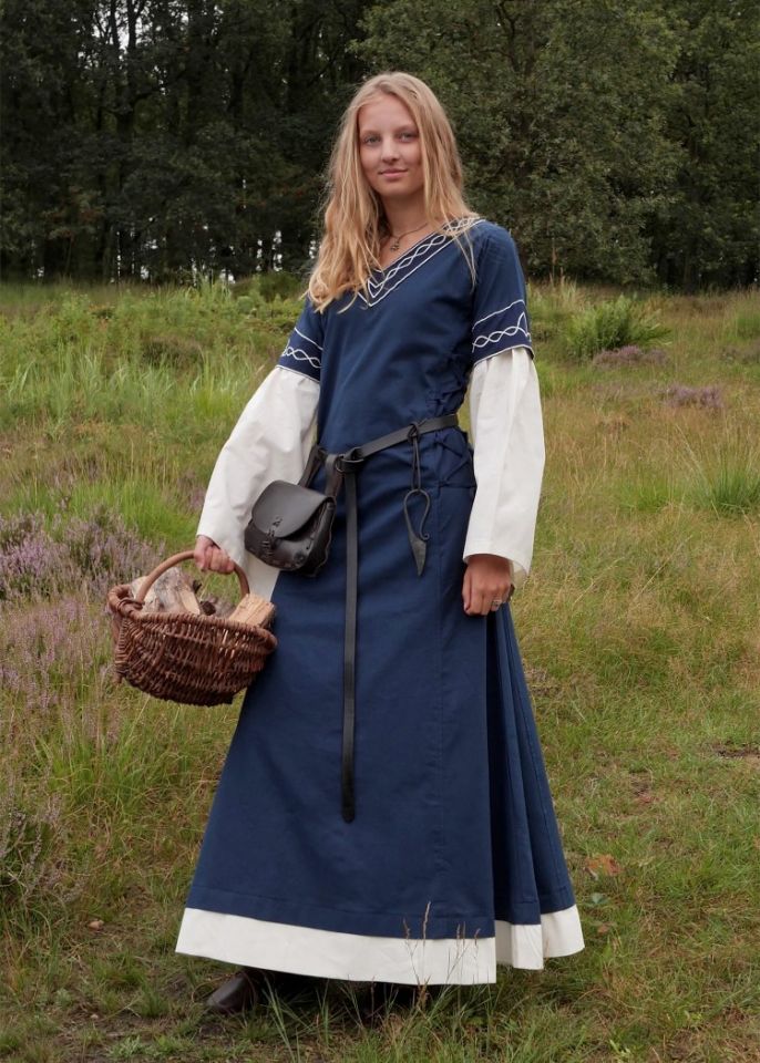 Robe Agatha bleue M