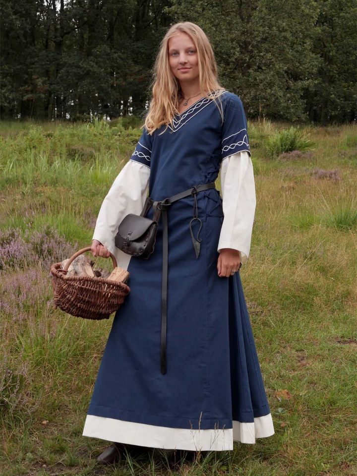 Robe Agatha bleue XXL