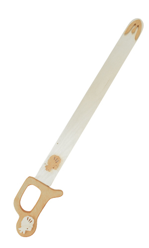 Sabre médiéval en bois pour enfant