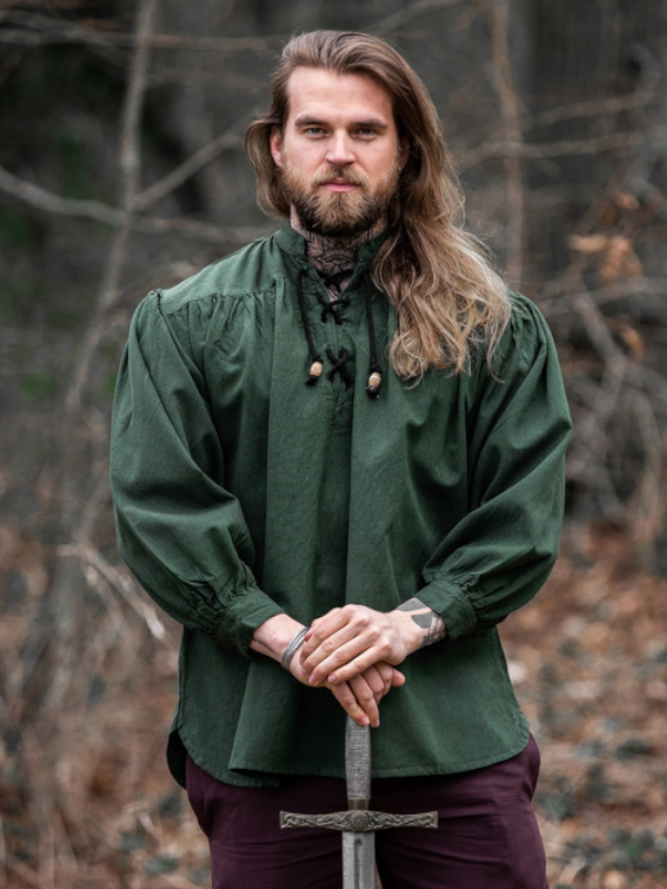 Chemise médiévale top homme