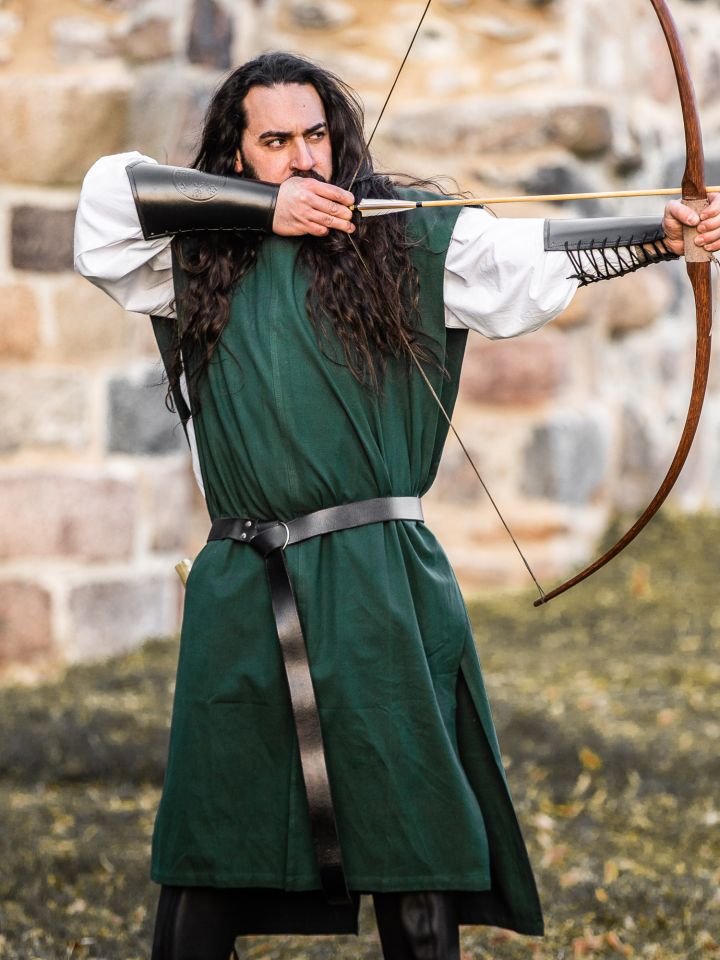 Tabard médiéval vert