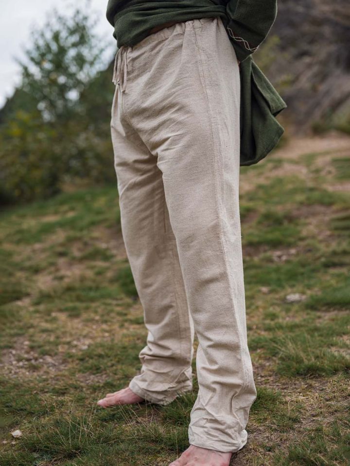 Pantalon en lin Asmund, écru M