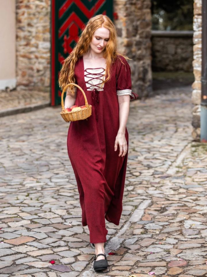 Robe d'été rouge XXXL