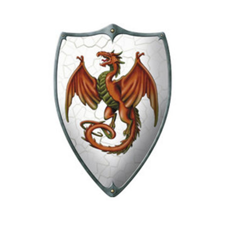 Bouclier motif dragon
