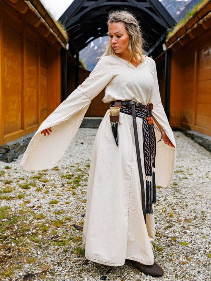 Robe médiévale Begina nature
