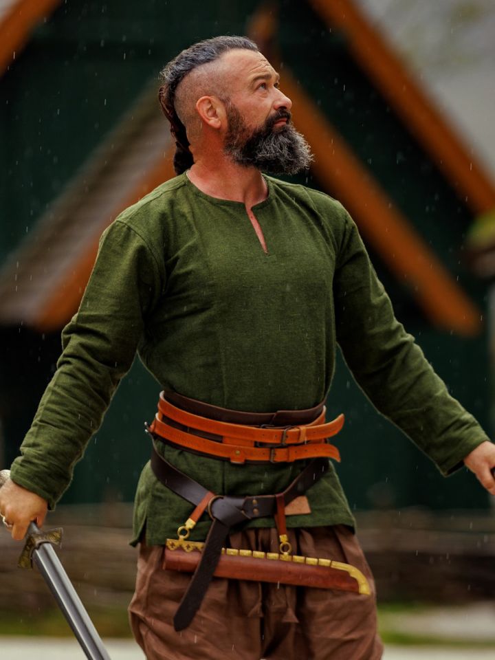 Tunique viking Ivar verte