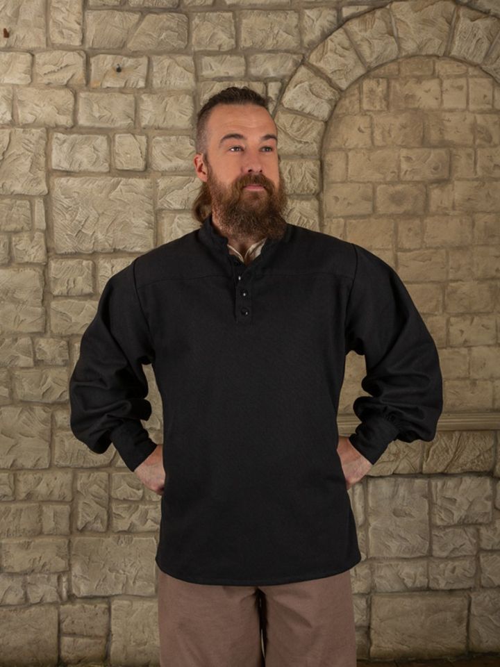 Chemise Bartold noire
