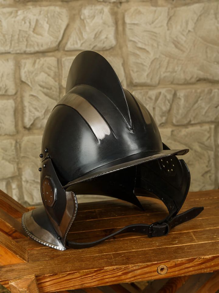 Casque Kaspar, bruni