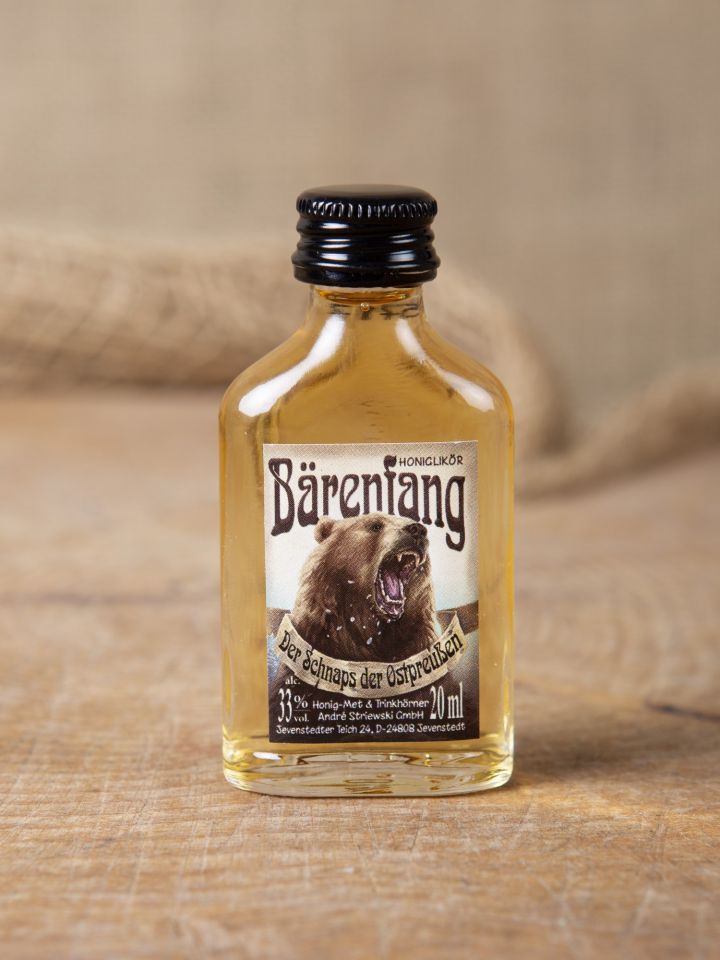 Liqueur de miel "Bärenfang" 2 cl à l'unité