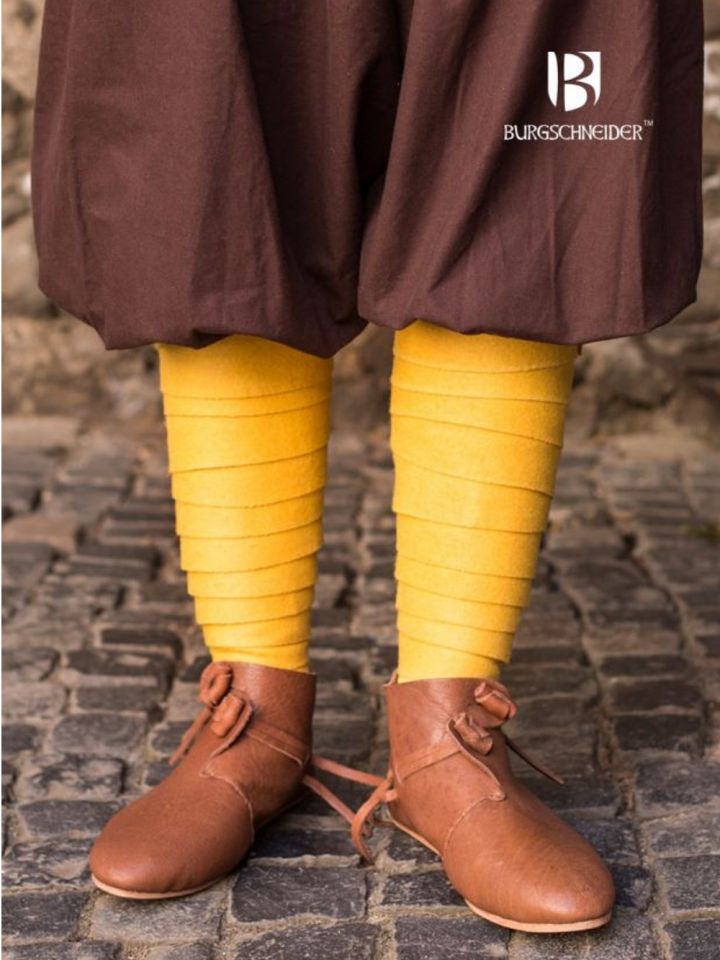 Bandes à enrouler Aki en feutre - jaune