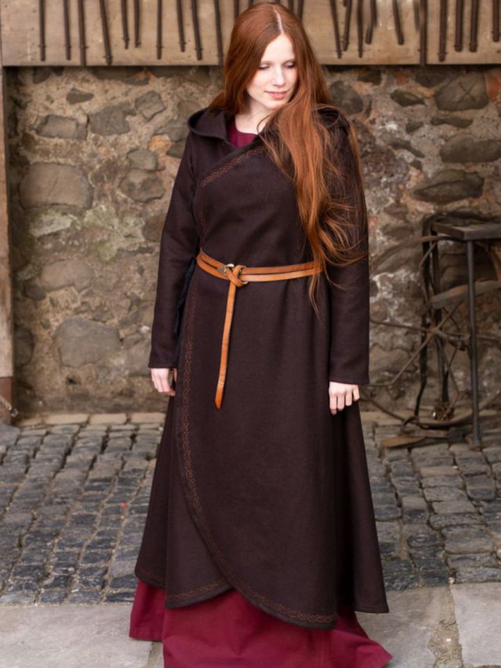 Manteau Enya en marron L/XL