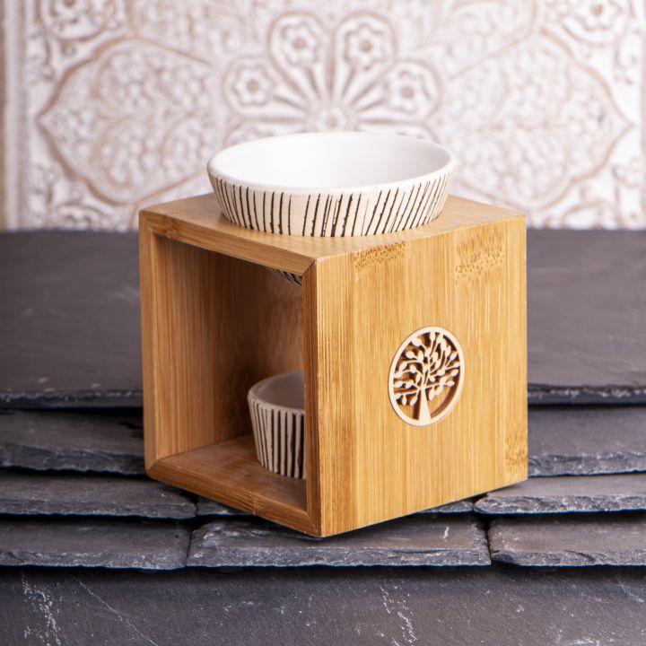 Lampe aromatique Bambou