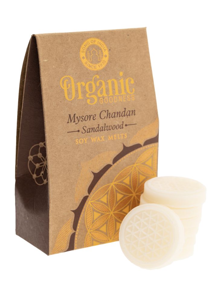 Palets de cire parfumés au Bois de santal